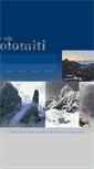 Mobile Screenshot of ecodelledolomiti.net